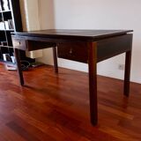 Handcrafted solid wood desk with 2 drawers
