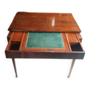 Antique writing table - sliding top - mahogany - Louis XVI