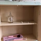 Patinated medicine cabinet