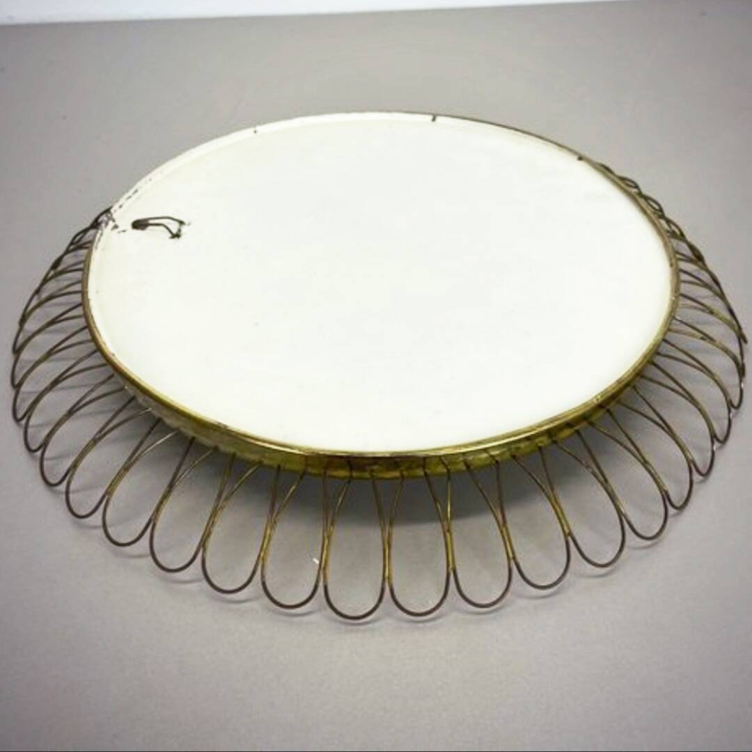 Vintage mirror by Josef Frank for Svenskt Tenn brass