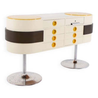 Comptoir Space Age Pop Art style Raymond Loewy
