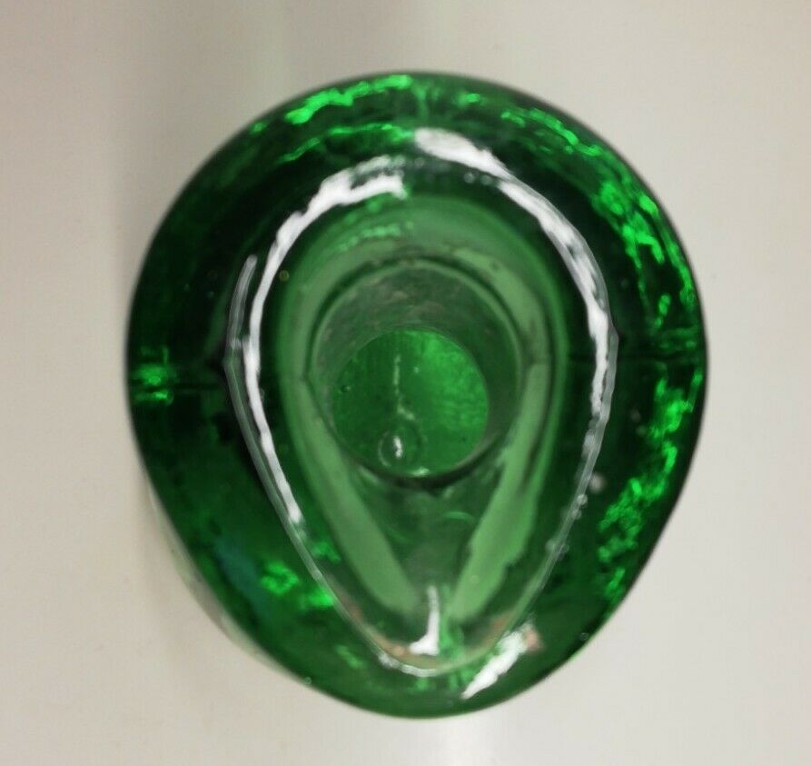 Glass bottles with coat of arms