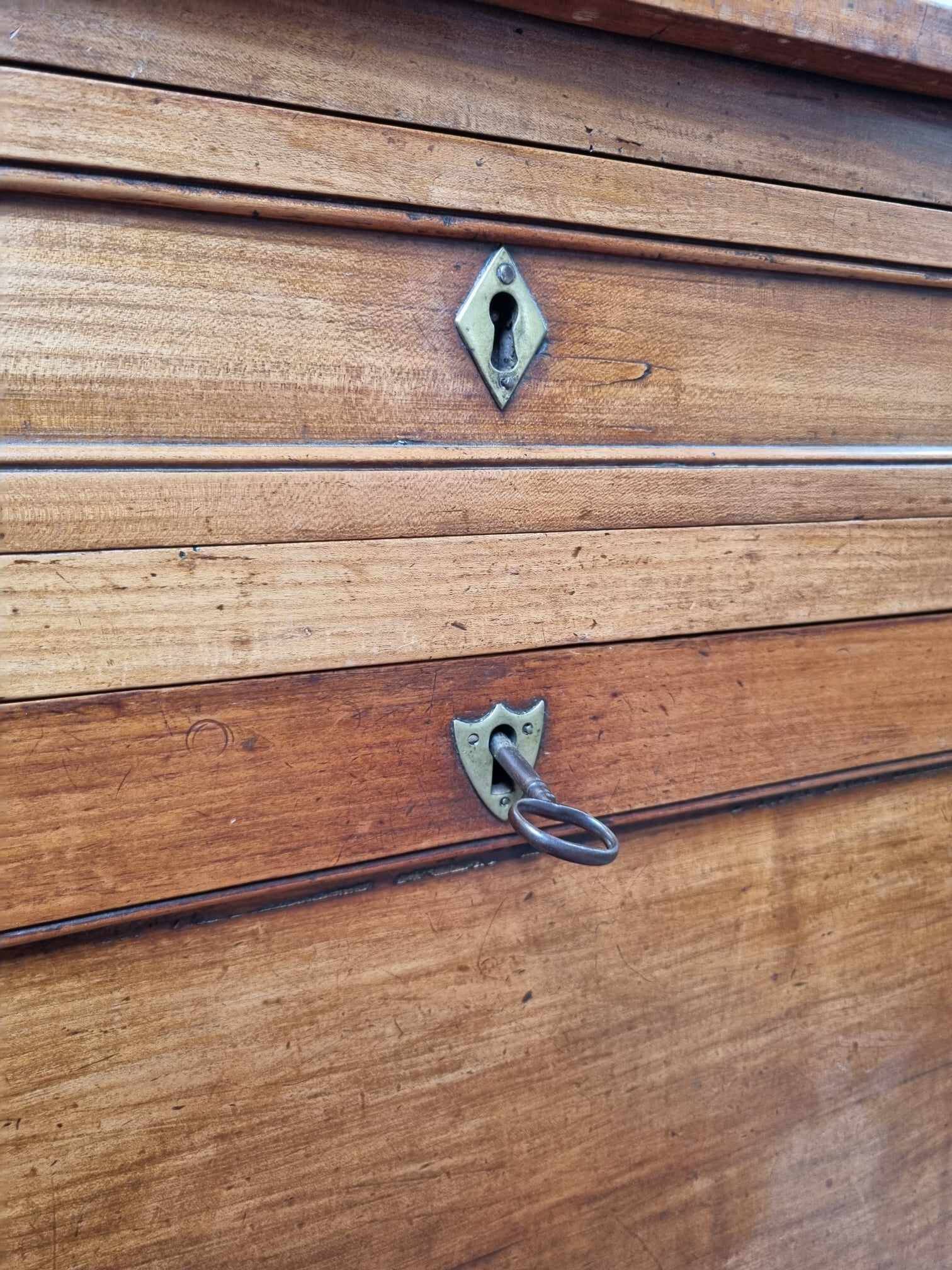 Cherry wood secretary
