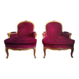 Pair of Louis XV style shepherdesses