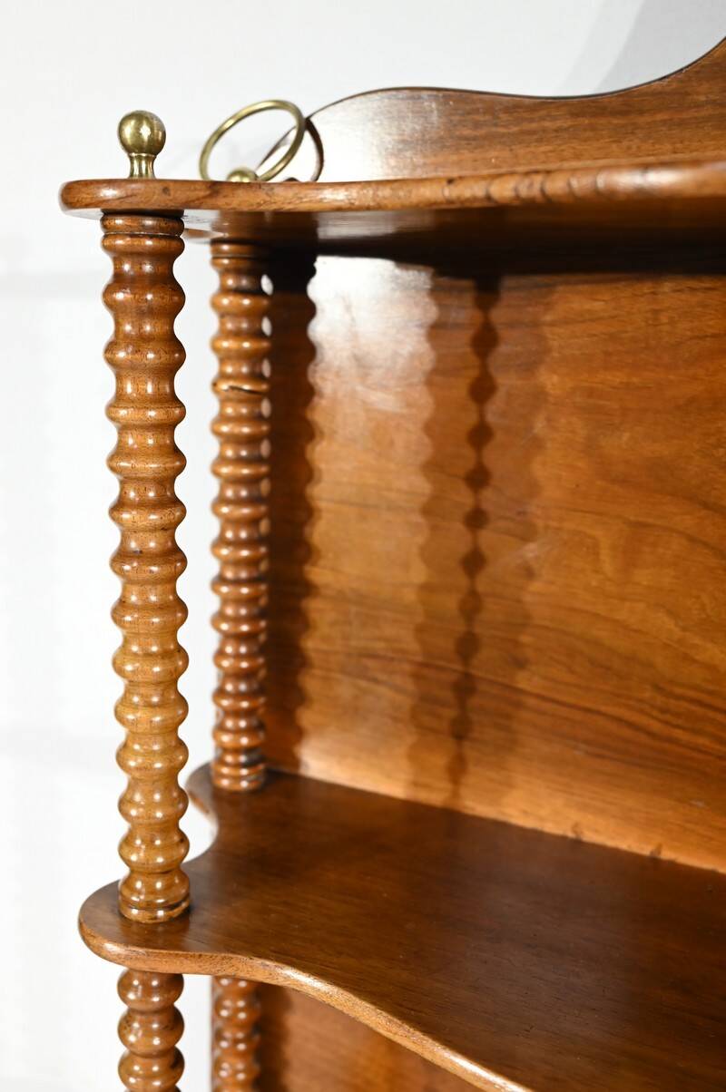 Walnut Shelf, Louis Philippe Period – Mid-19th Century