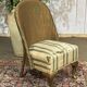 Chauffeuse anglaise de la maison LLOYD LOOM des années 1930