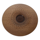 Large dish or, Vintage smoked fruit basket