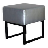 Modernist square low stool.