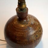 Pyrite stoneware lamp base