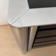 Commode laquée noire en chrome par A. Mosca pour Cinova, Italie, 1969