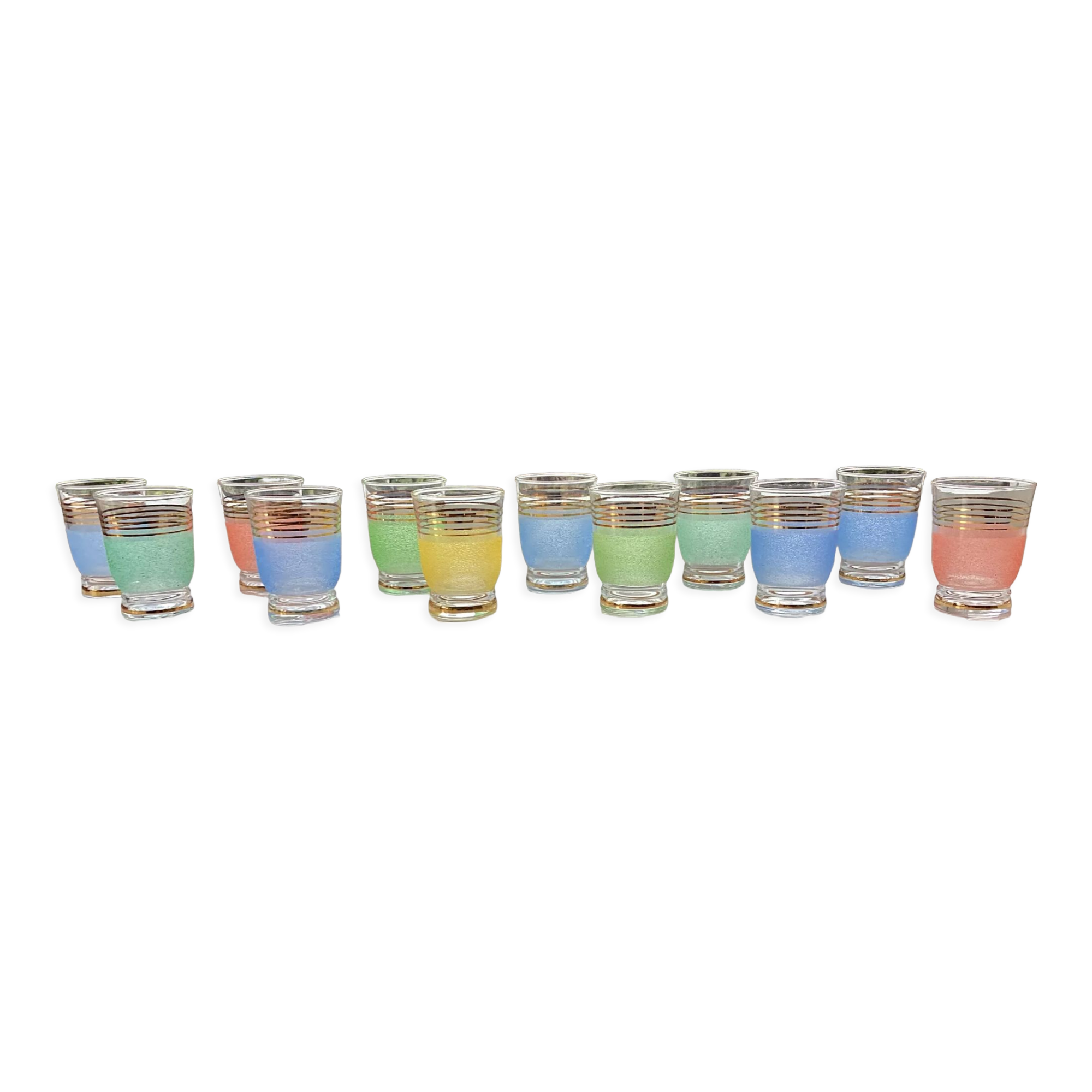 Lot 6 Verres 25cl Décor Côte Lave-vaisselle Verres à Eau Excelsa AMALFI - Lot De 6 Verres 25cl Transparents Lot Verres Amalfi