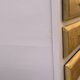Commode vintage pieds compas rose poudré 1950