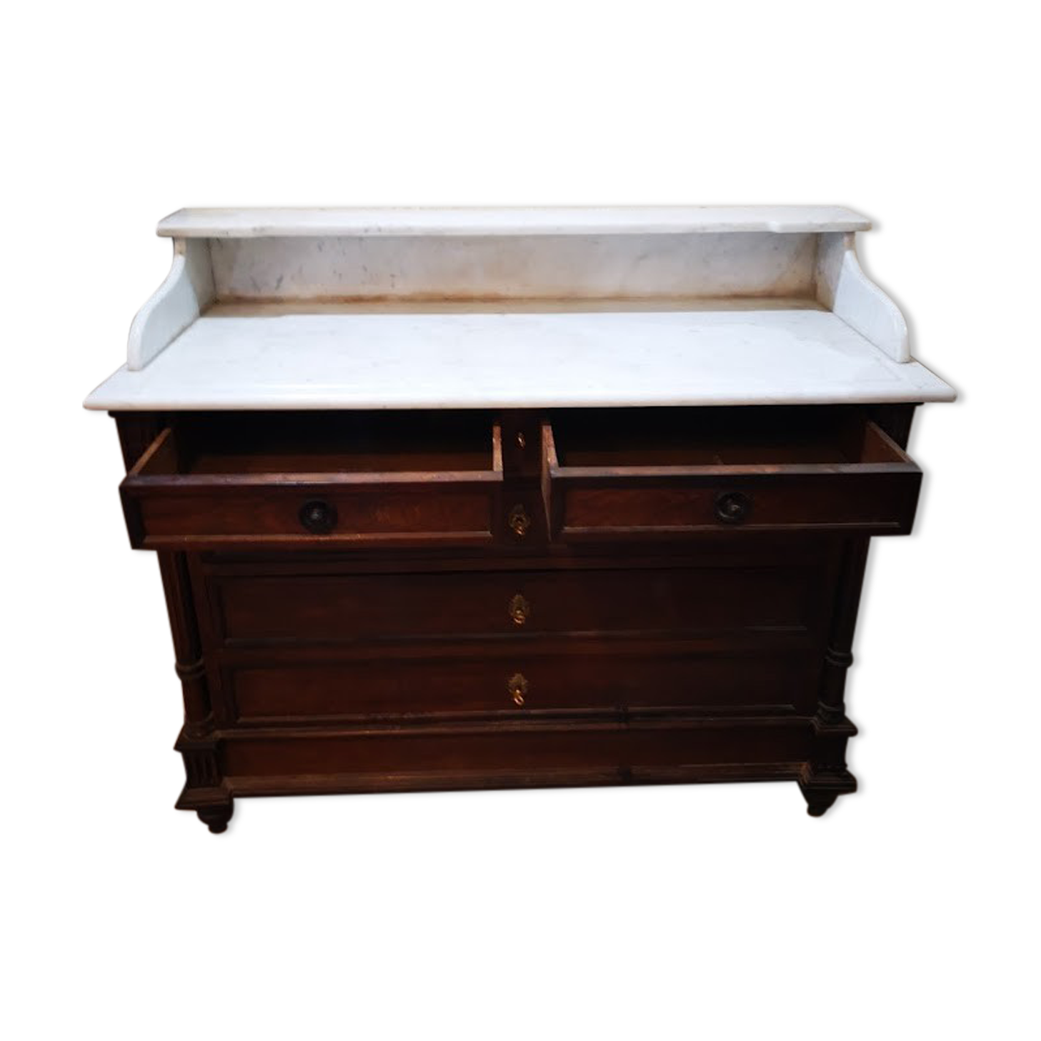Dressing table with marble top 1910