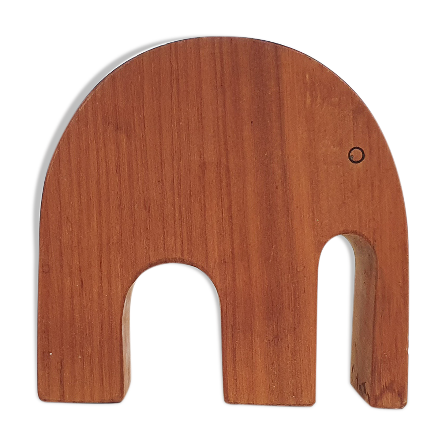 Scandinavian modern wooden Elephant, 1960's