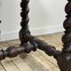 Louis XIII style oak desk stamped Mombro Ainé 19th century