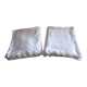 2 antique crochet bedspreads