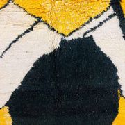 Beni Ouraine rug in natural wool, size 150 x 250 cm
