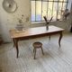Table campagne provençale style Louis XV merisier