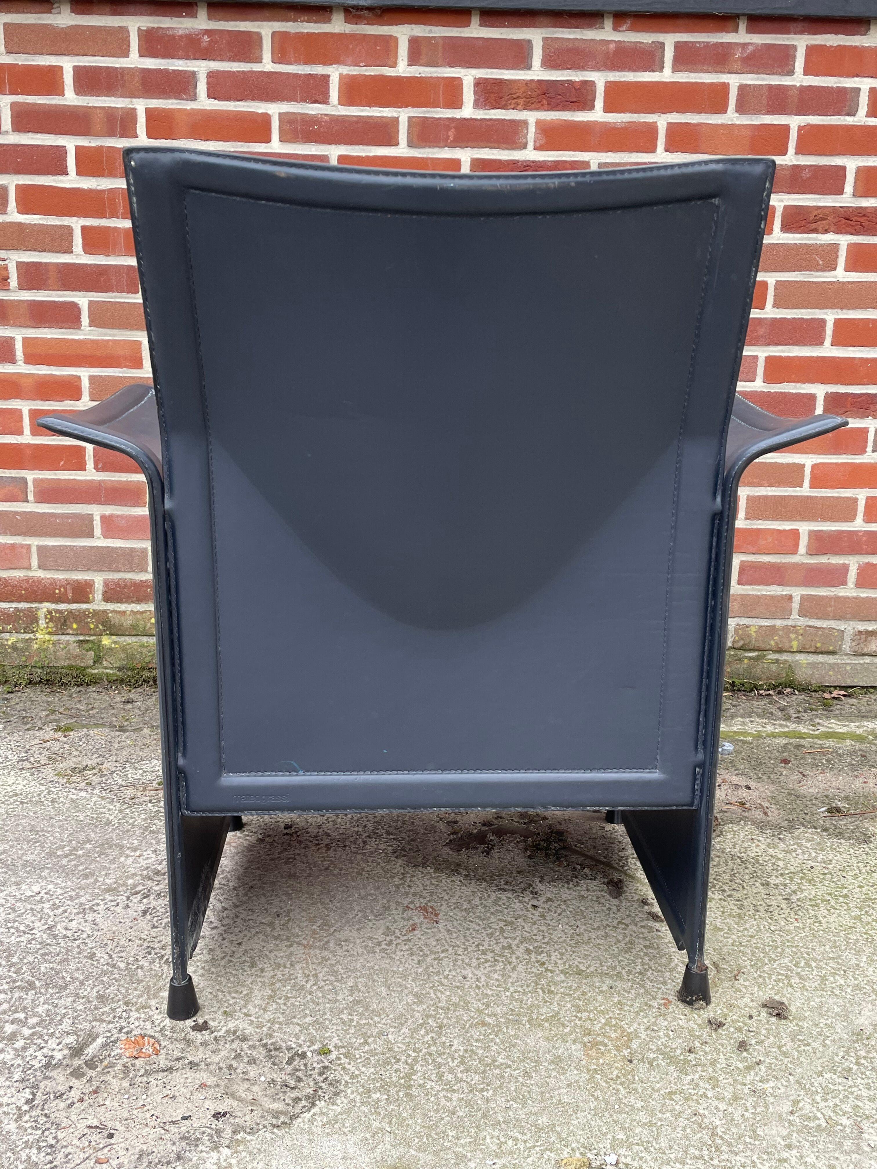 Vintage Tito Agnoli for Matteo Grassi dining chair Design