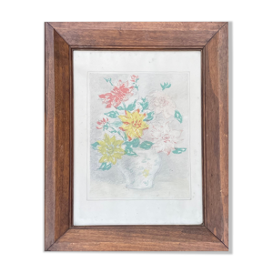 Tableau peinture aquarelle nature