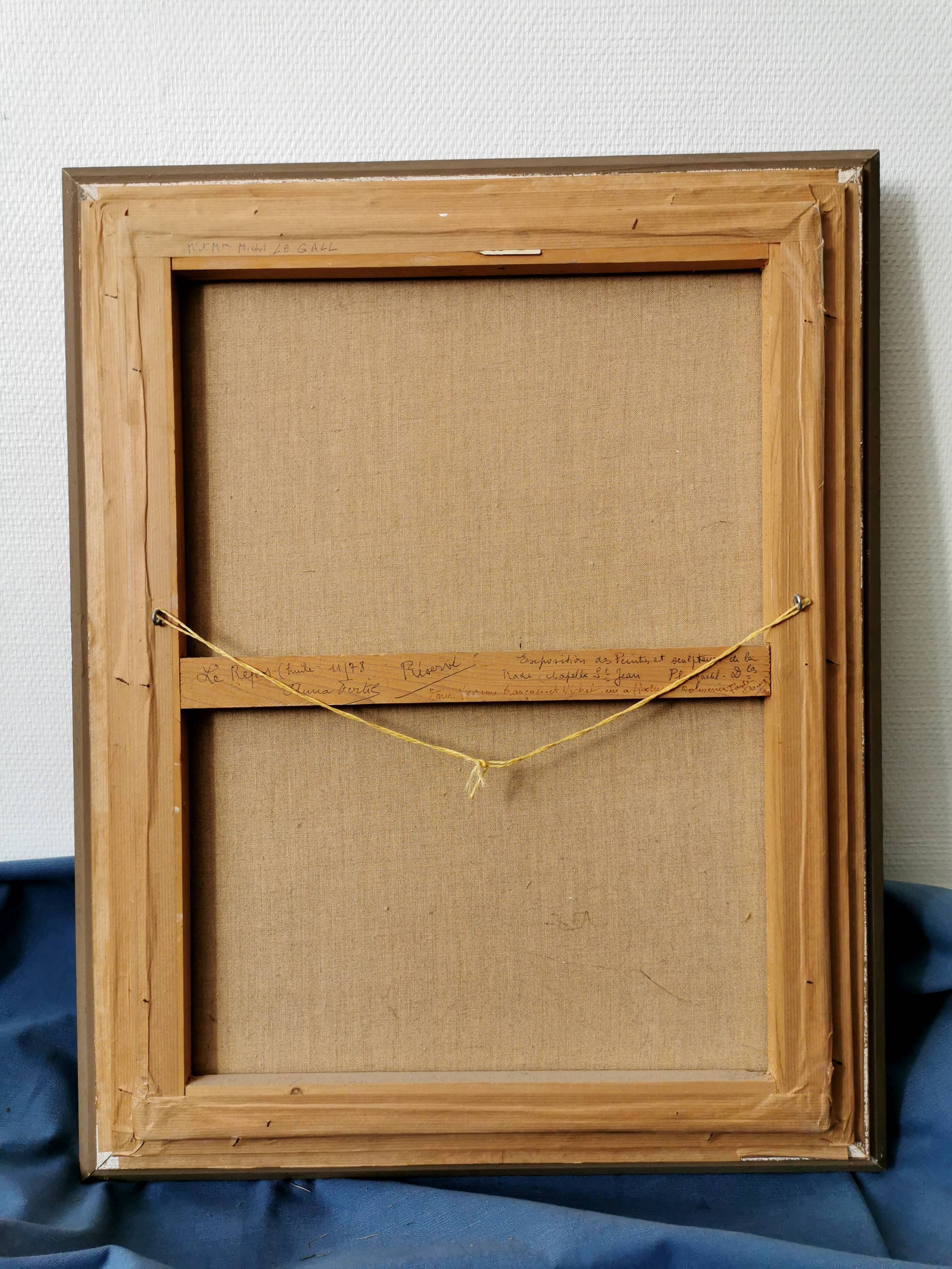 Ancient painting by Anna Fertis still life