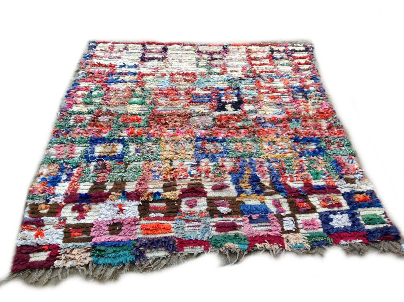 Carpet boucherouite 155x155cm