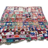 Tapis boucherouite 155x155cm