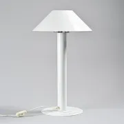 Table lamps by Bent Karlby for Lyfa, circa 1980.
