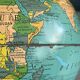 Small vintage globe, Taride maps