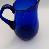 Holmegaard - Pichet / vase en verre Bleu de Bristol de Per Lutken