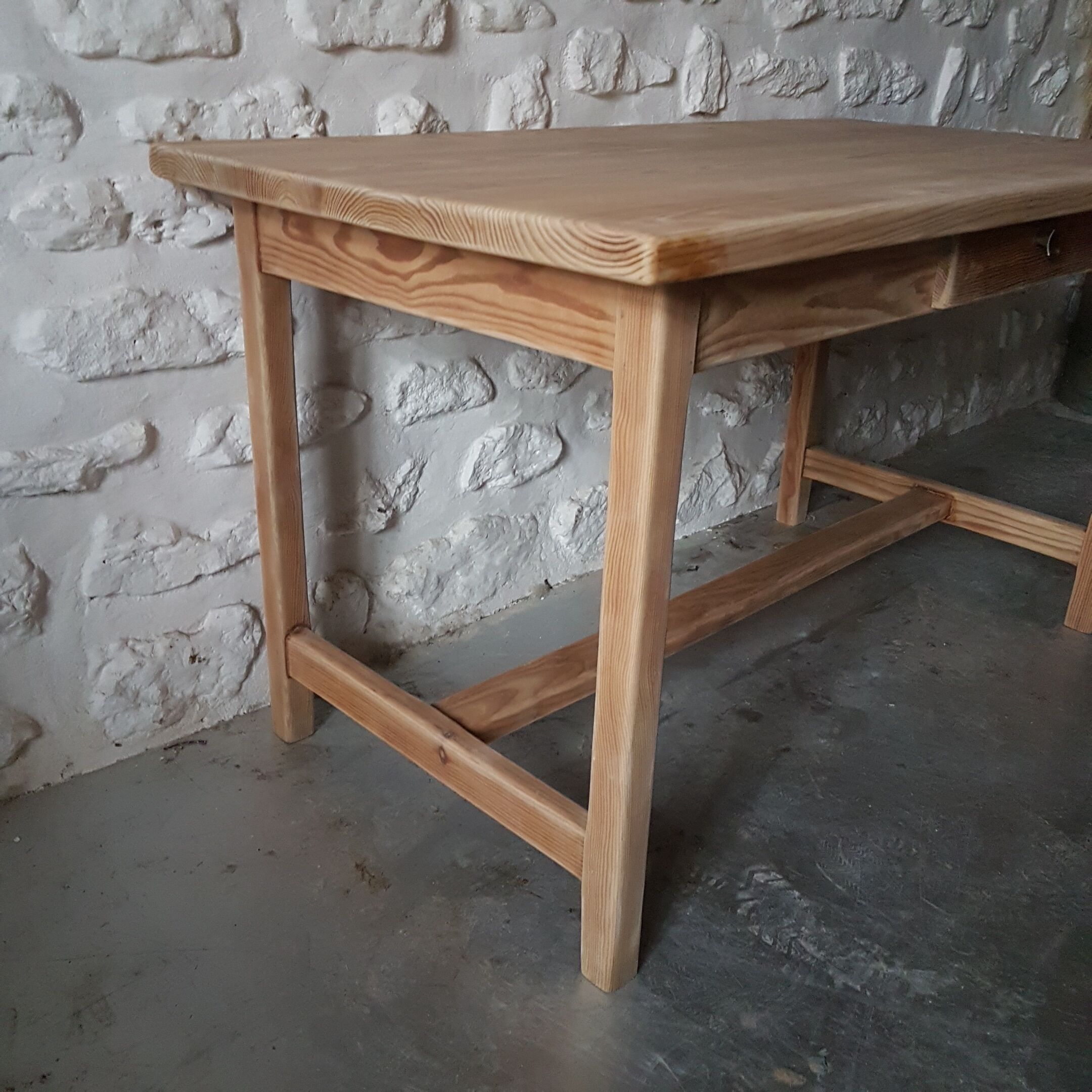 Restored farm table