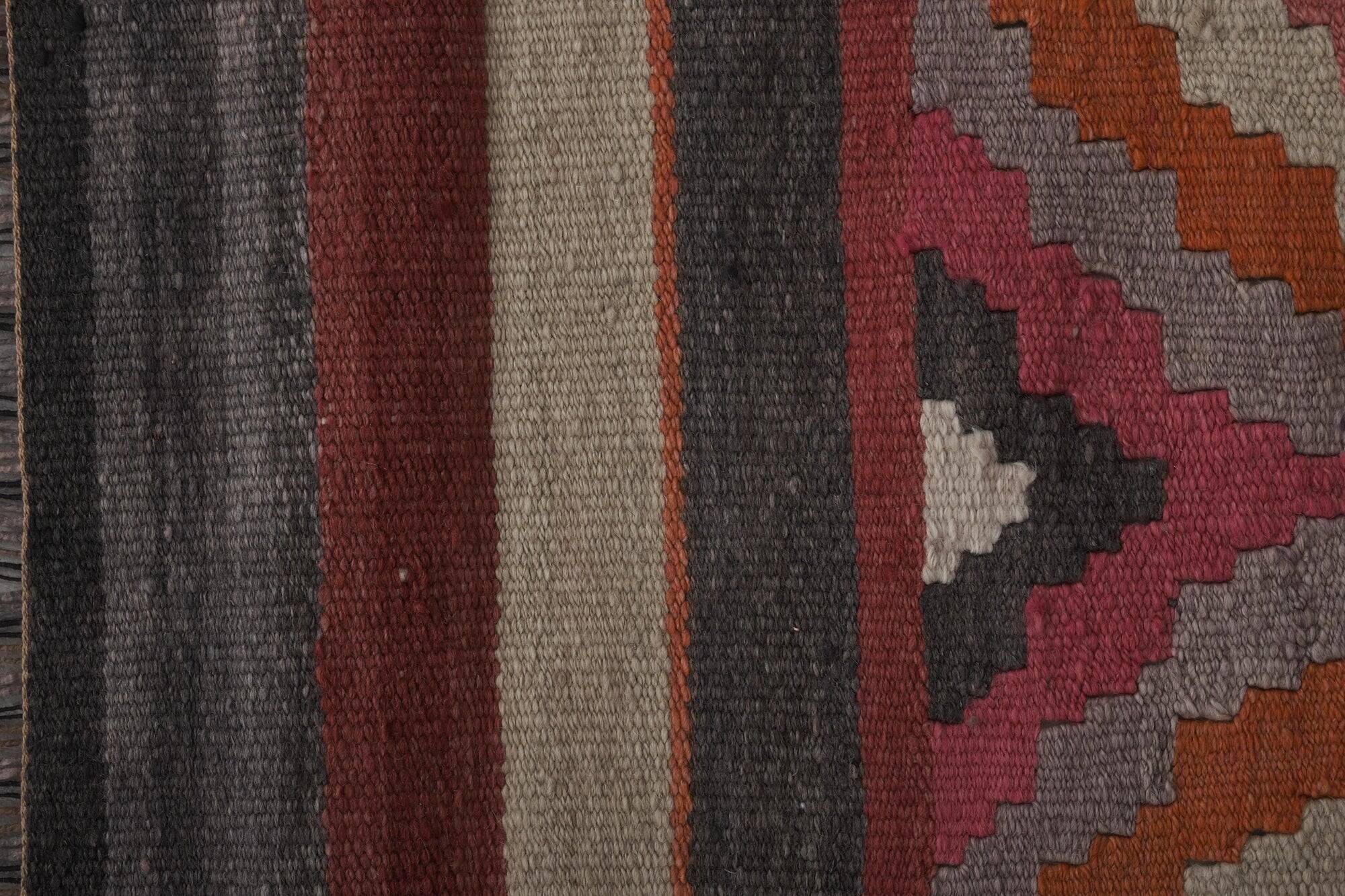 Vintage Turkish hallway rug 78x365 cm