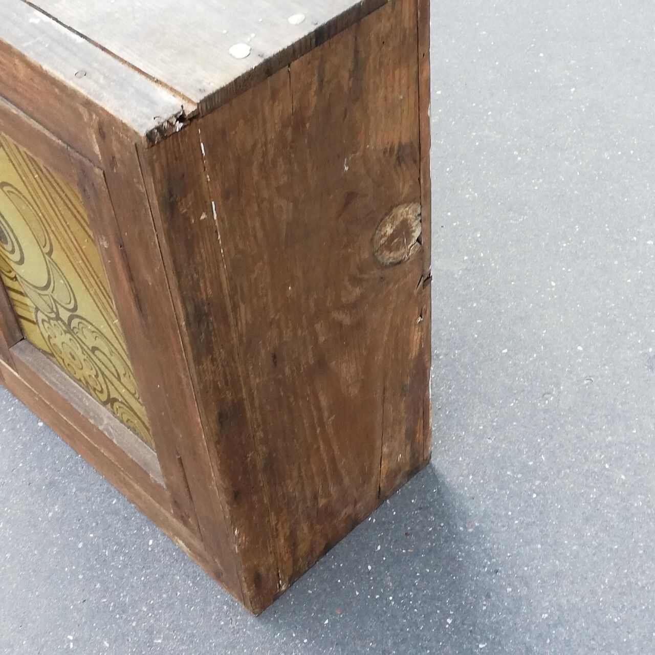 Art Deco wall cabinet