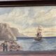 Tableau ancien 1900 signé R. Argivier – Scène maritime