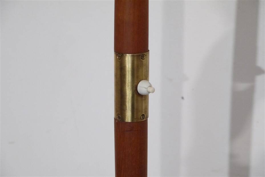 Vintage Scandinavian teak floor lamp, 1960s