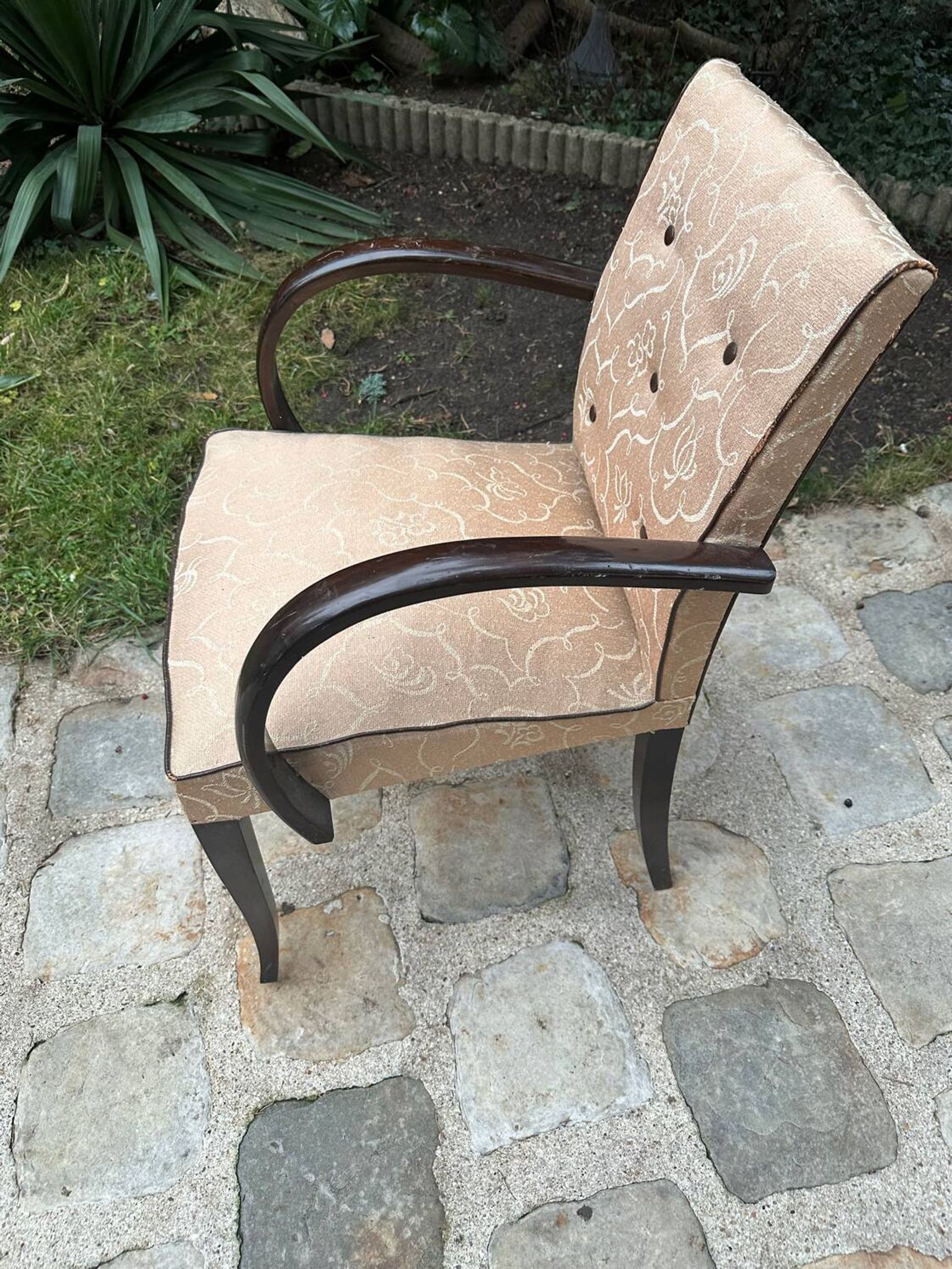 Bridge armchair
