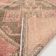 3x13 Vintage Red & Brown Classic Persian Runner Rug, 92x408Cm