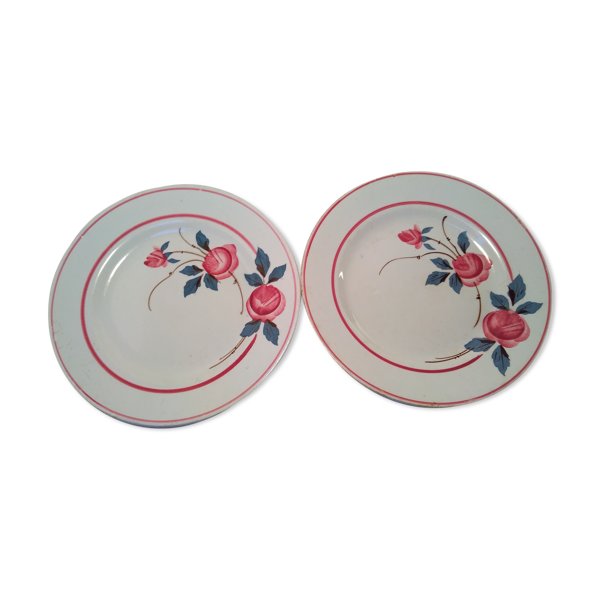 2 assiettes St Amand