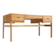 Vintage Danish teak desk by Arne Wahl Iversen 1950s