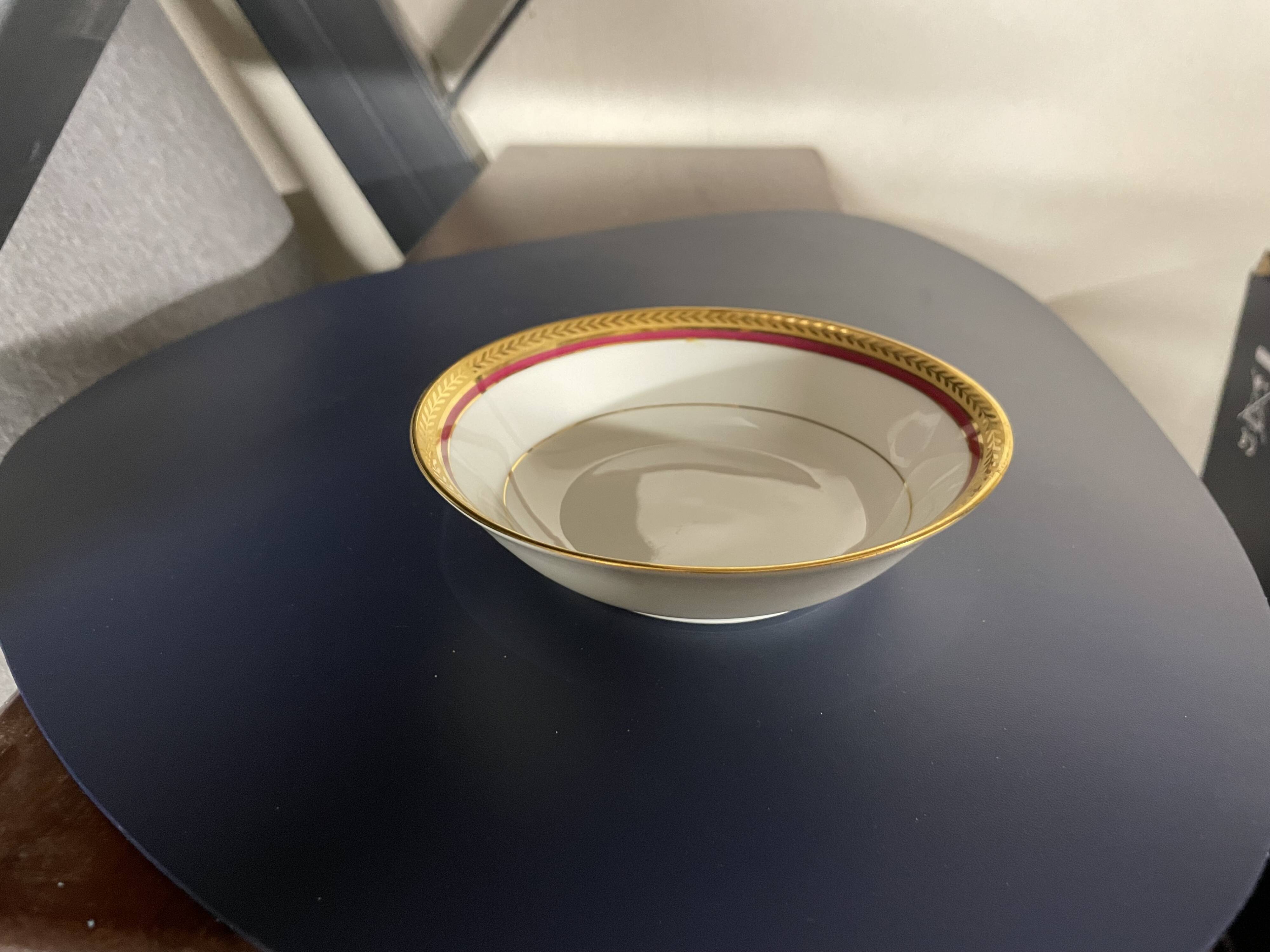 Limoges porcelain dinner service