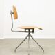 Chaise d'architecte pivotante et réglable, milieu XXème