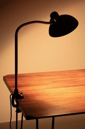Desk-/Clamp Lamp by Christian Dell for Kaiser Idell