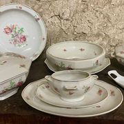 Grand Service de Table 45 Pièces, Porcelaine de Limoges BERRY Décor