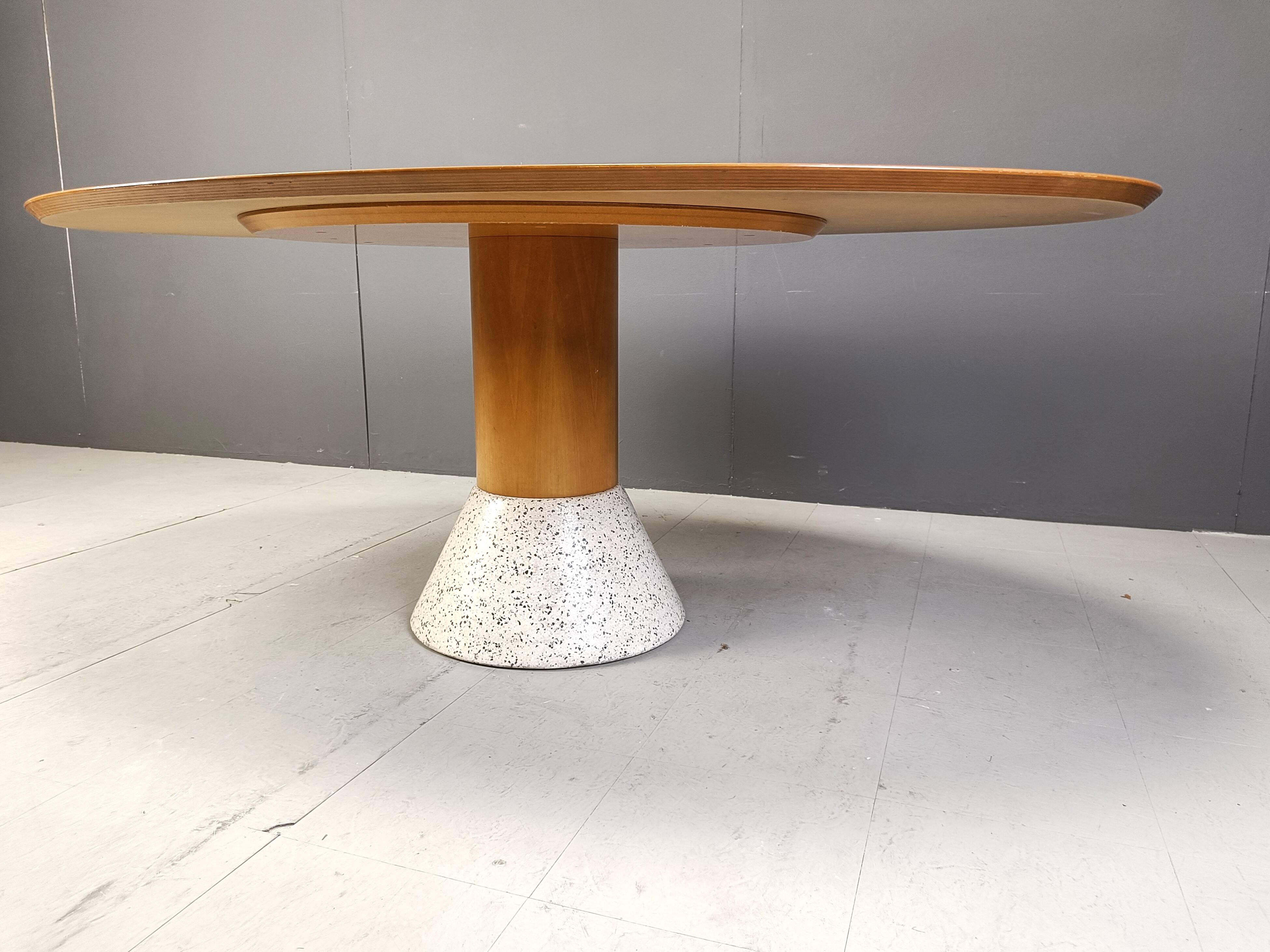 Vintage Balance dining table by Arnold Merckx for Arco, 1988