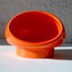 Vacuum-Pocket ceramic Orange Vintage Italian Design