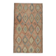 Tapis persan vintage doux 6x10, tapis Oushak en laine, 181x312 cm