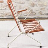 Folding Scoubidou armchair for children