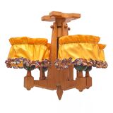 Lustre 4 feux Guillerme et Chambron