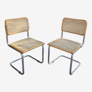 Pair of chairs B32 Marcel Breuer