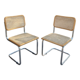 Paire de chaises B32 Marcel Breuer